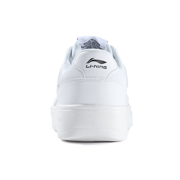 Li-Ning Модные повседневные нескользящие износостойкие низкие кроссовки для скейтбординга мужские кроссовки белые AGCP335-7
