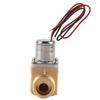 4.5V Electromagnetic Toilet Flush Valve 1/2 Brass Solenoid Water Control Valve for Bathroom