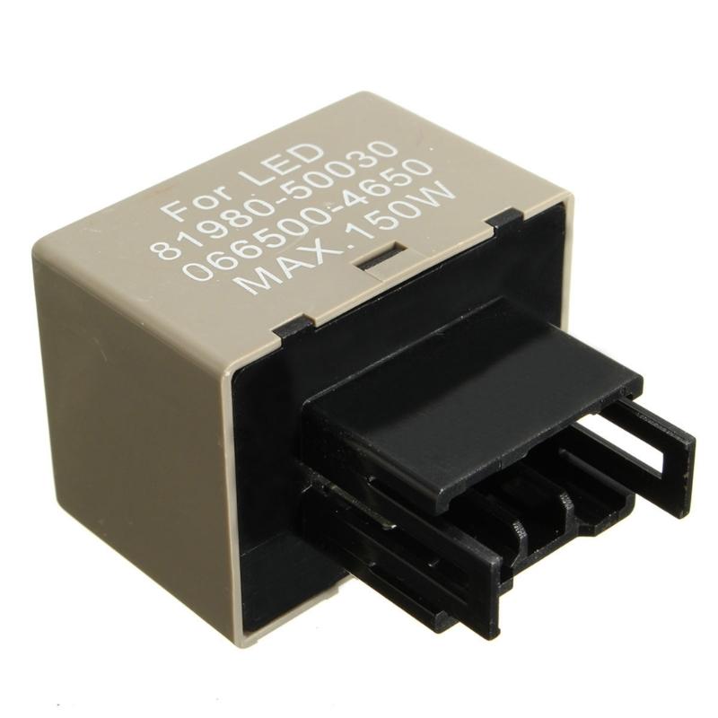 Реле мигалки со светодиодной мигалкой, электронные светодиодные реле мигалки в сборе, фиксированные 8-контактные электрические светодиодные реле мигалки 81980-50030