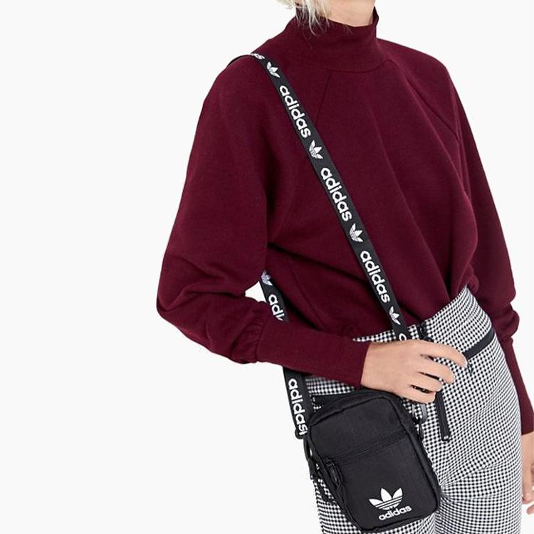 Adidas Originals Polyester Shoulder Bag, Crossbody Bag Regular Unisex Black CL5475