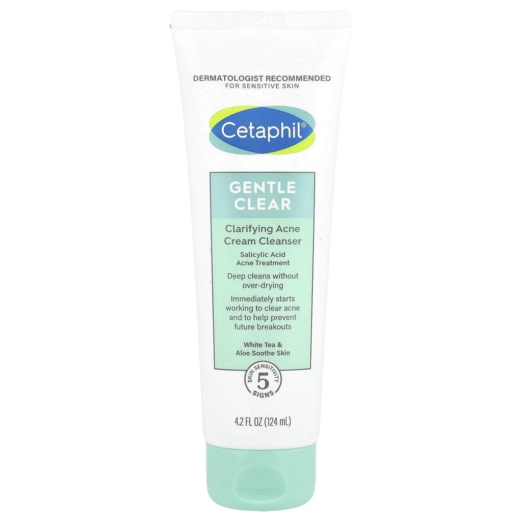 Gentle Clear, Clarifying Acne Cream Cleanser, 124Ml(4.2Fl Oz)