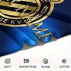 1PC Club Brugge Kv Crest Custom Name Patterned Flannel Blanket Suitable For All Seasons For Home Decor Warmth And Comfort Gifts Holiday Present