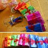 800PCS Ligation Wrapping Baking Twist Ties Pack Sealing Cellophane Bag Metallic Wire