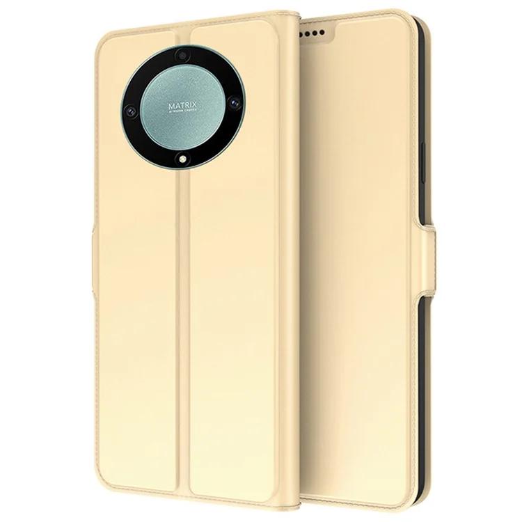 Для Honor Magic5 Lite 5G / X9a 5G / X40 5G PU кожаный чехол-подставка с чехлом для телефона с держателем для карт