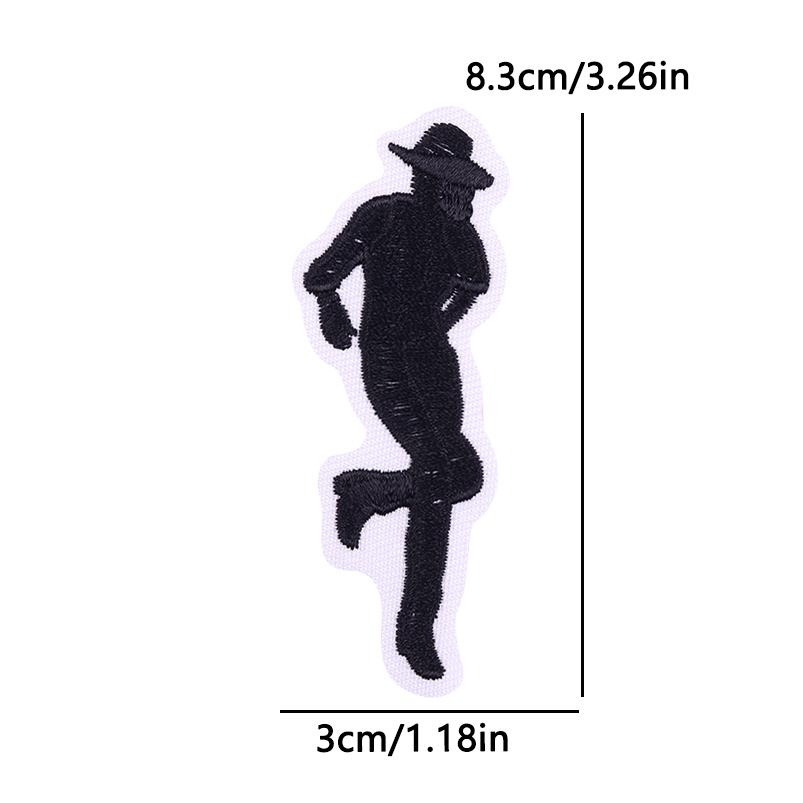 West Cowboy Embroidery Iron On Patches For Clothing thermoadhesive Patch For Clothes Heroism Adventurism Patch For Jeans Sticker