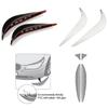 2Pcs Anti-Collision Scratch Patch Car Front Rear Bumper Corner Lip Guard Strip Sticker Protection Protector Crash Accessories
