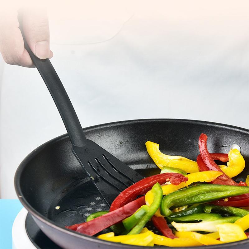 Utensils Set Serving Cooking Kitchen Cutlery Spoons Nylon Kit Spatula Tableware Portable Camping Plastic Slotted Flatware