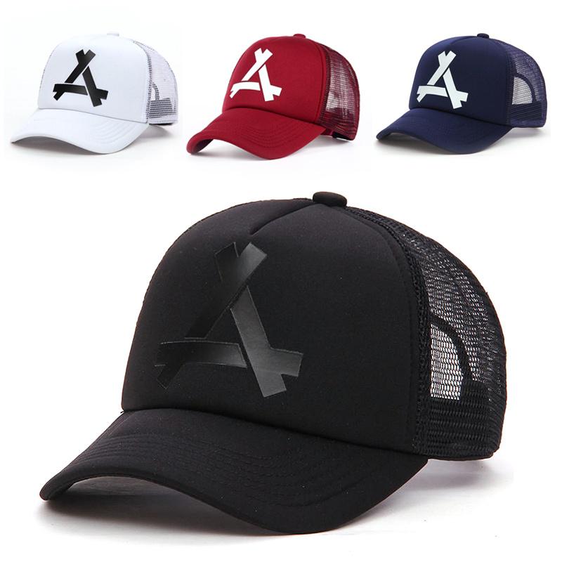Summer Baseball Mesh Golf Cap Snapback Hat Fashionable Sports Hiphop Trucker Hat Men Women Cap
