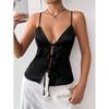 Новый летний повседневный темпераментный облегающий сексуальный жилет футболка без рукавов подтяжки универсальный топ без бретелек для женщин