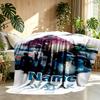 Custom Name Personalized Avatar Print Blanket, Home Decor, Bedroom, Sofa, Camping, Couch, Gifts for Birthday Christmas
