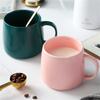 Керамическая кружка для кофе, креативная скандинавская чашка ручной работы с кольцом-ручкой, молочные чашки для завтрака, офисные и домашние чайные чашки, фарфоровые кружки, посуда для напитков, подарок