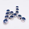 Stainless Steel Nylon Lock Nut Hexagonal Anti Slip and Anti Loosening Self-locking Screw Cap M3