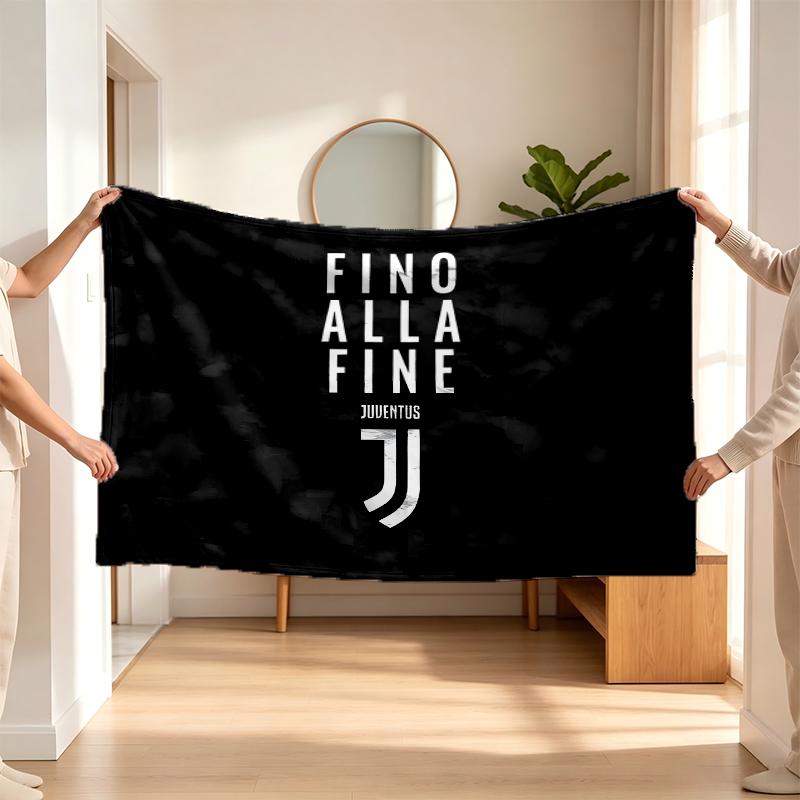 Juventus Fc (1) Flannel blanket a soft accent for the bedroom and living room and a cozy home gift