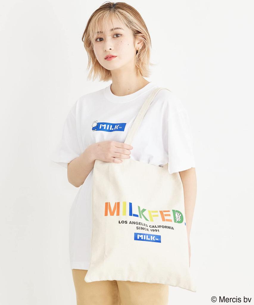 [MILKFED.] MIFFY TOTE Женская сумка, Белый, Один размер