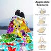 1pc Blanket Happy Tree Friends Print Design, Lightweight Blanket for Sofa, Bed- Soft &Warm, Gift for All Seasons like Christmas, Halloween