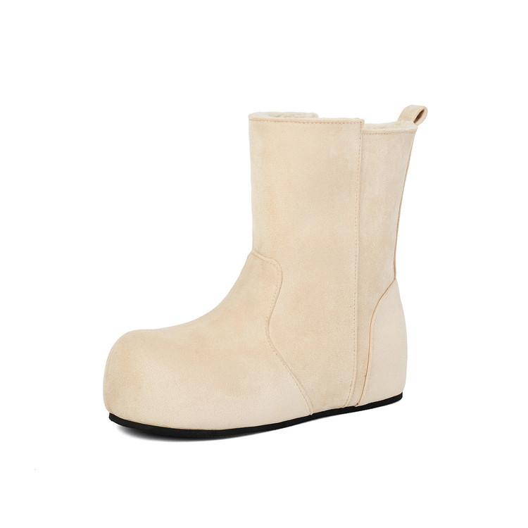 Ретро мягкие кожаные ботинки Birkenstock, короткие ботинки на плоской подошве из велюра, теплые ботинки Dr. Martens, новая осенне-зимняя коллекция широких ботинок на мягкой подошве