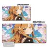 Sword Art Online sao Юки Асуна Аниме коврик для мыши Геймерский Большой Резиновый Прочный с запирающим краем коврик для мыши XXL Коврик для стола ноутбука КлавиатурныйКоврик