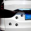 1 Sheet Car Stickers Creative Decals Paw 3D Animal Dog Cat Foot Prints Decal