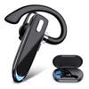 Bluetooth 5.3 Headset, Single Ear Wireless Earbuds, Ear Hook and Loop Design, 15 Hours of Continuous Use, Built-in Microphone, Hands-Free Calling,