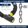 URBAN Chain Motorcycle Padlock Bicycle Security Steel Motorcycle Scooter Bike Security Chain Padlock XK100, Anti-theft Anti-Theft