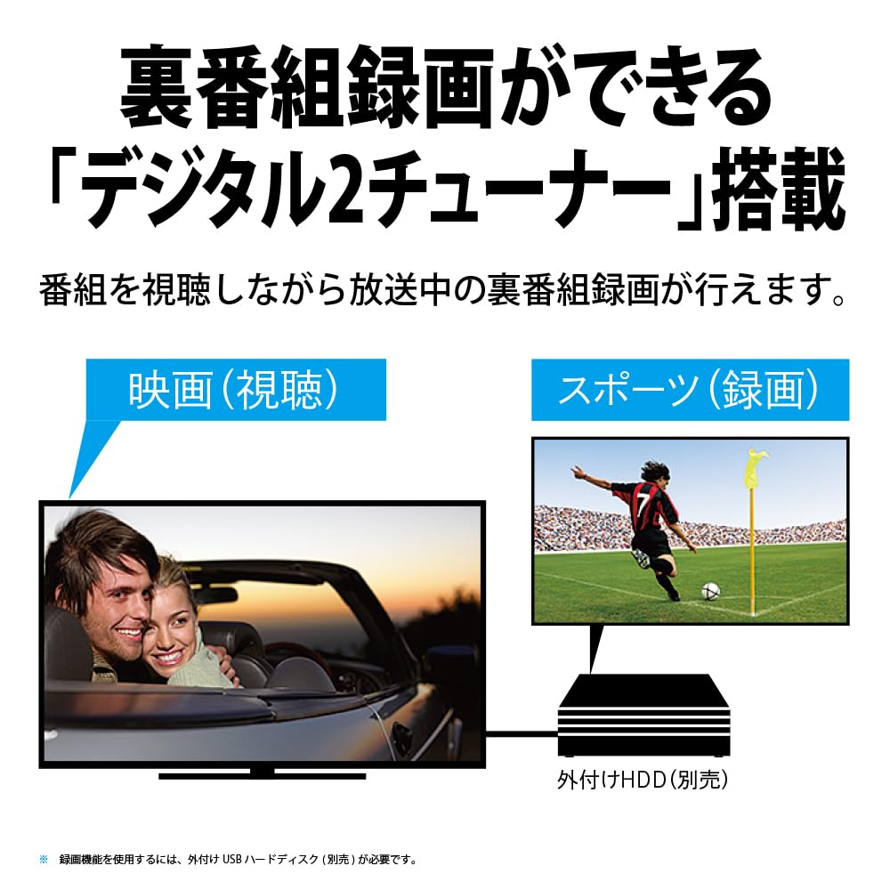 Sharp 50V 4K LCD TV AQUOS Google TV Dolby Atmos совместимый 4T-C50GJ2 (Модель 2024 года) Wi-Fi6