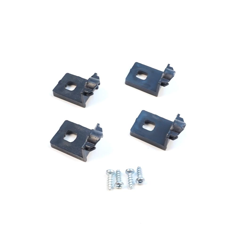 EHL25+EHL26 Headlight Holder Mount Repair Bracket Tab Set Left Right Side for VW Touran MK1 2003-2010 Caddy MK3 2004-2010 Pre-Facelift 1T0998225