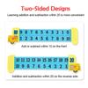 Plastic Subtraction Ruler Random Color Addition Ruler Math Decomposition Ruler  School Supplies
