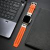 Силиконовый ремешок для Apple Watch Ultra 2 Серии 9 8 7 6 5 4 Se 3 титанового цвета для iwatch ultra2 49 мм 45 мм 44 42 мм