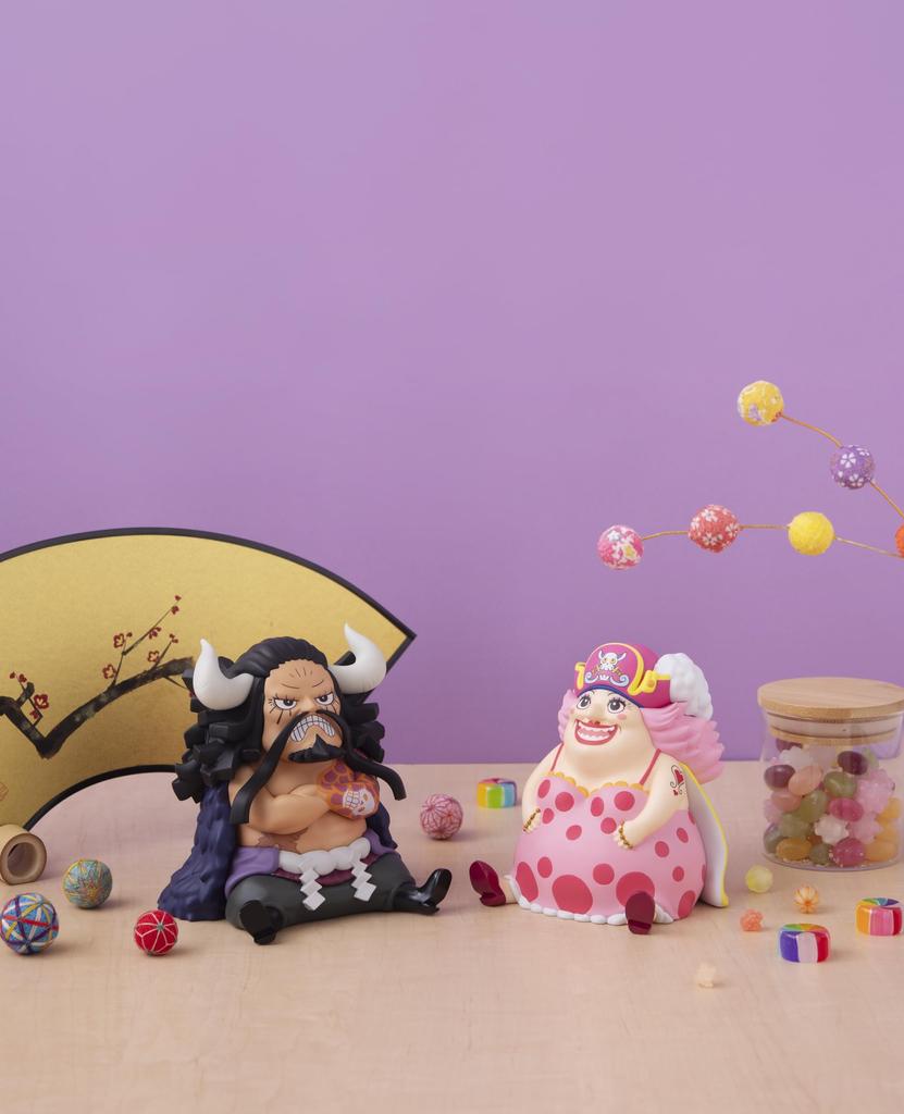 Rukappu ONE PIECE Большая Мамочка Примерно 110 мм ПВХ Окрашенная Подвижная Фигурка