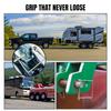Pack of 10 Gold Trailer P – 2-3/4" x 1/4" (L x W) – Featuring PTO P, Lock P, Trailer Hitch P, and Shaft Locking Coupler P for Farm Trailers,