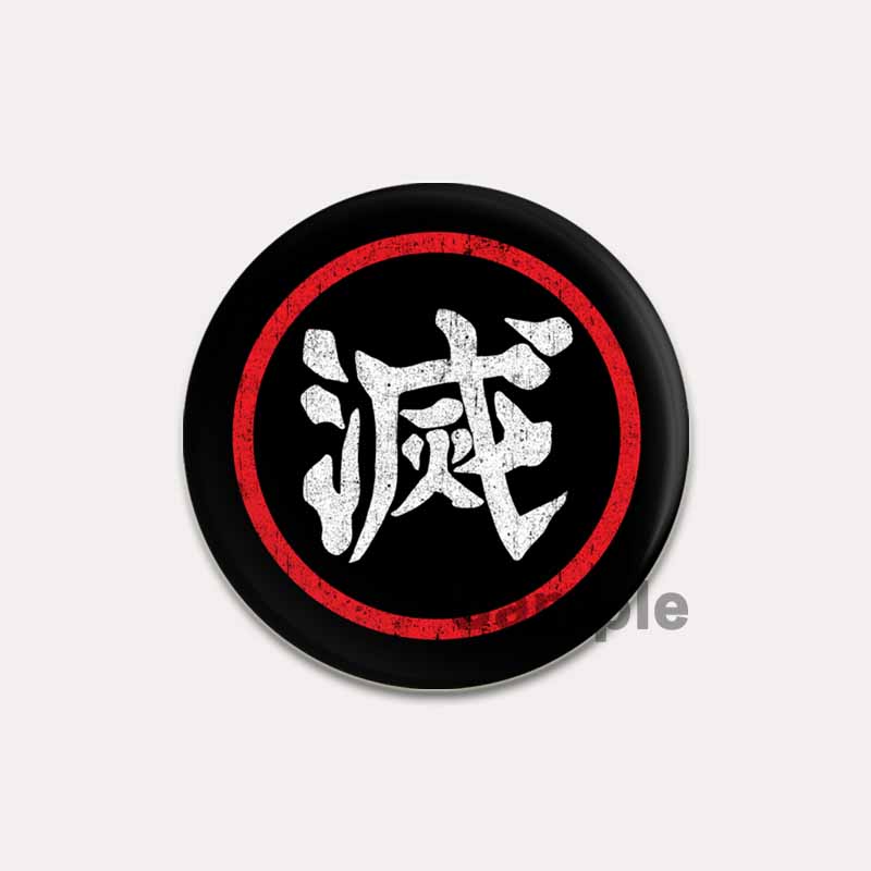 32/44/58 мм мультяшные броши ручной работы «Убийца демонов» Камадо Тандзиро/Хашибира Иносукэ, булавка Кочоу Синобу/Камадо Незуко Цуюри Канао, значок