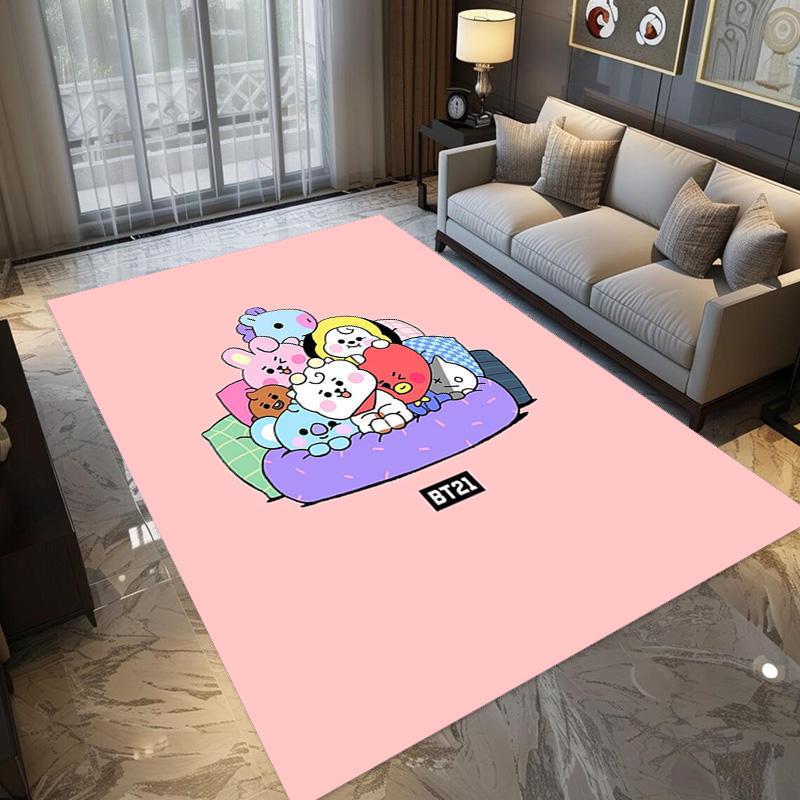 Love Unity Pink carpet floor mats Home Decor Art Room Bathroom mat