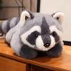 Little Raccoon Plush Doll Grey Red Panda Doll Toy Animal Ragdoll Birthday Gift