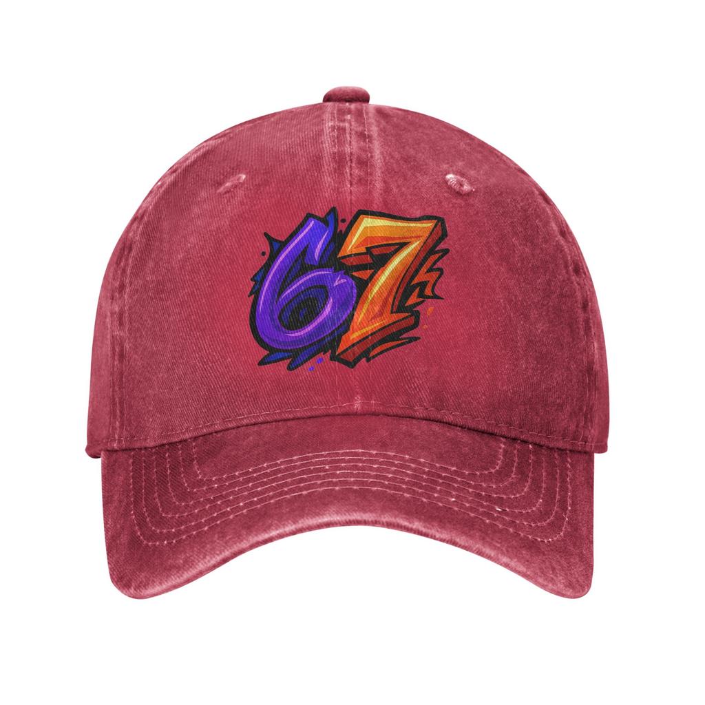 Шесть Семь D Типография Бейсболка Унисекс Кепки Женские Козырек Защита Snapback МЕМные Кепки