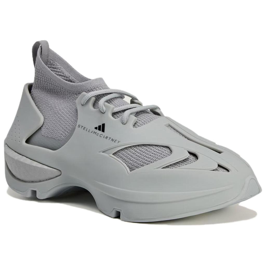 adidas Stella McCartney Нескользящие Устойчивые к истиранию Низкие Повседневные Кроссовки Унисекс Серый Черный IE8758