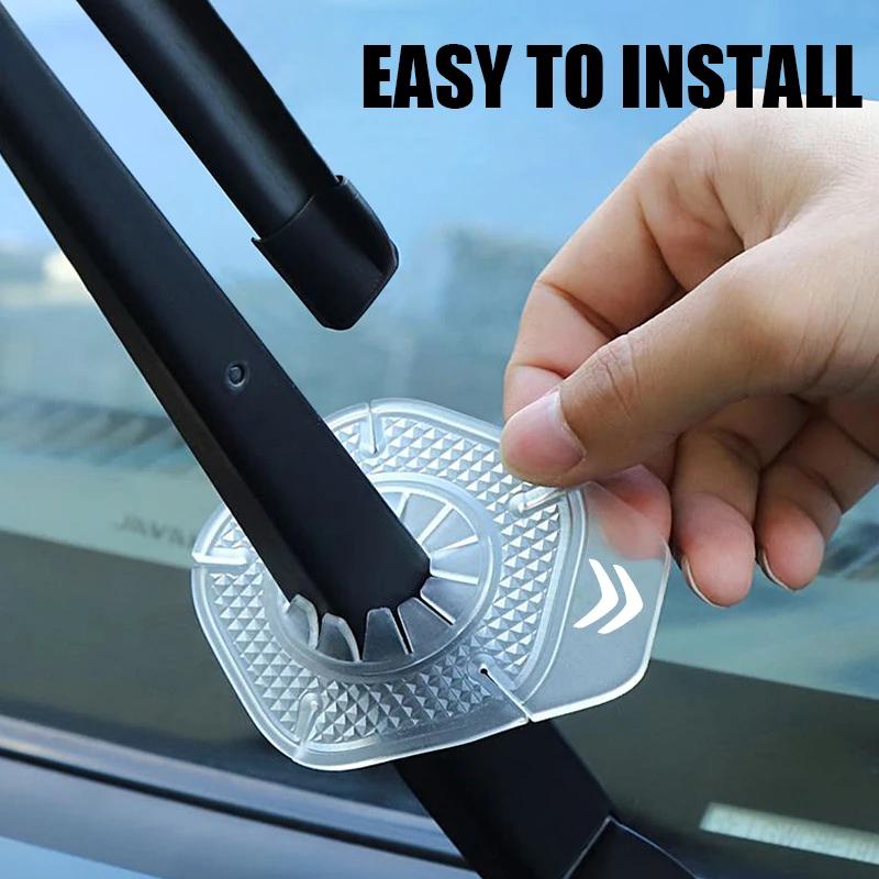 Защитные колпачки для отверстий стеклоочистителей автомобиля, пылезащитные чехлы от листьев и мусора для Citroen C4 C5 C3 C2 C1 C4L C6 Picasso Saxo, аксессуары