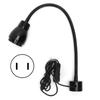7W LED Magnetic Work Light Flexible Gooseneck for Machine Tools Lathe Industrial LightingUS Plug