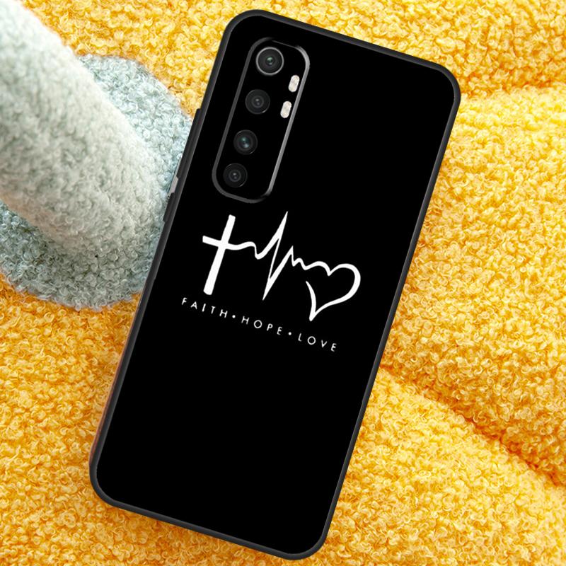 Крест с библейским стихом о Иисусе Христе Чехол для Xiaomi 15 Ultra 14 13T 14T 15T 17 Pro Max Чехол для POCO X7 Pro X5 X6 F5 F6 F7 F8