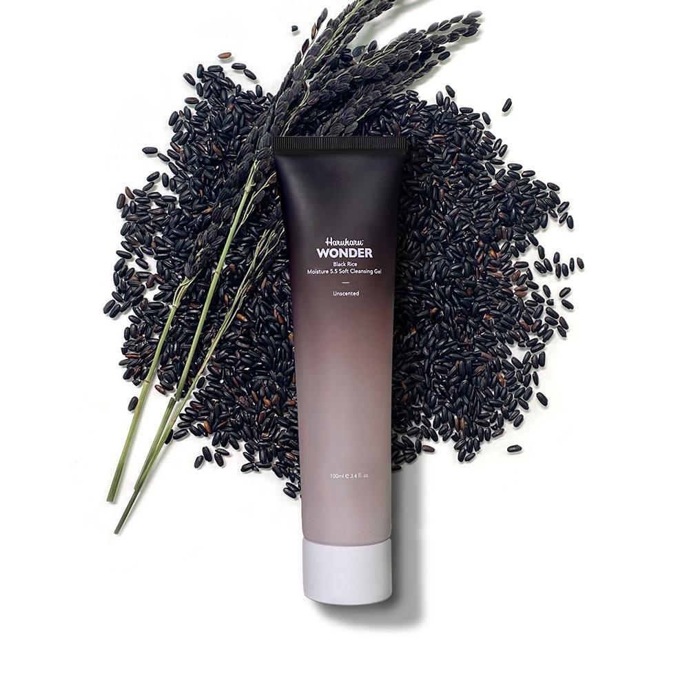 HARUHARU WONDER Black Rice Moisture 5.5 Мягкий очищающий гель 100мл