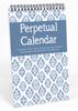 Inkdotpot Ikat Perpetual Calendar, Important Dates To Remember- 6x9 Monthly and Daily  Journal for Special Days