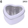 2pcs New Metal Box Candle Jars Aluminum Tin Jar Cosmetic Container Refillable Bottles Tea Cans