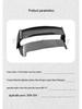 Carbon Fiber Rear Spoiler for 08-14 Subaru Impreza STI GRB