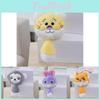Charming Gray Monkey Plush Toy Keychain Fluffy Animal Pendant For Bags And Accessories