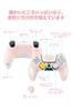 GeekShare PS5 Controller Silicone Soft Skin Case for PlayStation 5 Includes Protective Easy to Starry Tale Pink Cover, Controllers, Sticker,