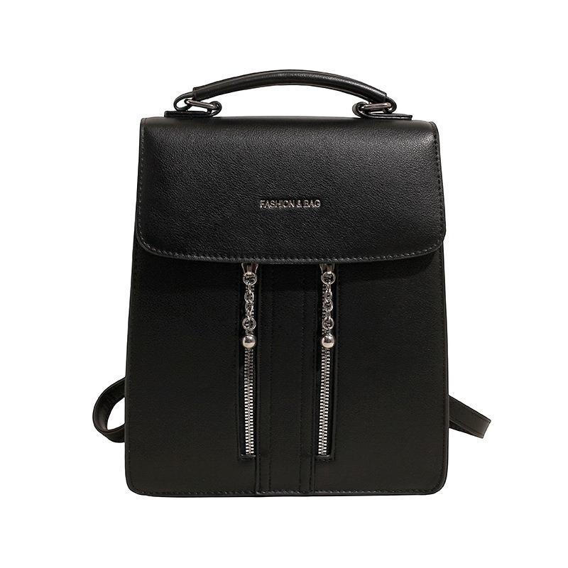 Новый Универсальный Рюкзак Большой Вместимости Мягкая Кожа Студенческий Школьный Рюкзак Для Путешествий На Открытом Воздухе На Плечо Женская Сумка