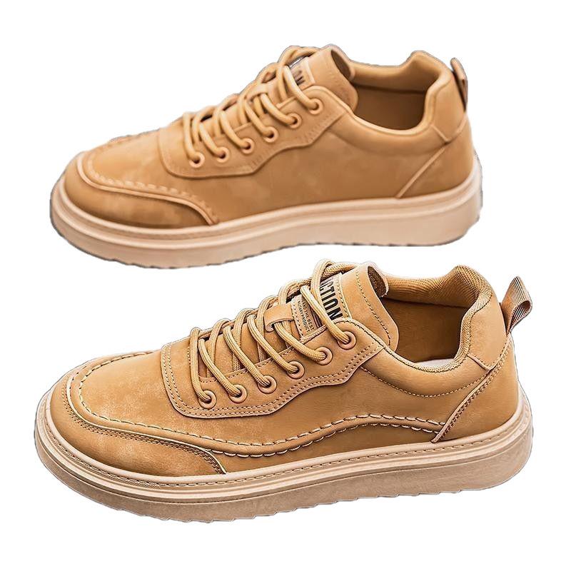 New Korean version trend board shoes student four seasons fashion trendy shoes men's shoes niche skateboard shoes casual sports shoes