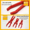3Pcs Set Hose Tube Clamp Pliers Tool Car Brake Fuel Water Line Clamp Oil Pipe Plier Hose Clamp Removal Tool Automobile Repairing