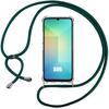Case for Samsung Galaxy A06, Reinforced Protection with Night Green Lanyard - BOOLING®