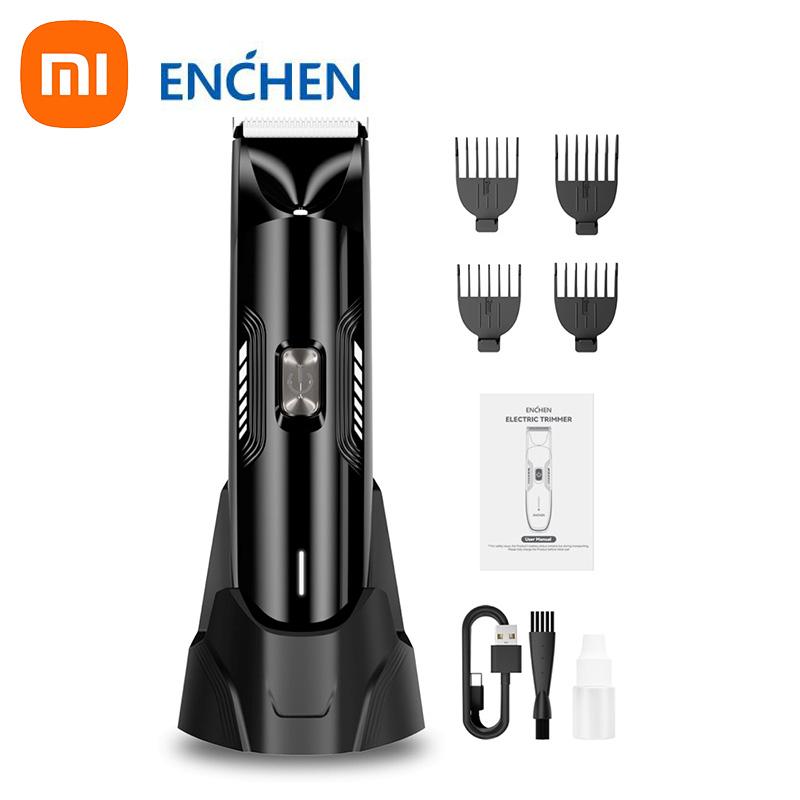Xiaomi Триммер для волос ENCHEN Spark 3 Регулируемая машинка для стрижки волос Эргономичная парикмахерская машинка для стрижки волос Низкий уровень шума Триммер для тела и бороды