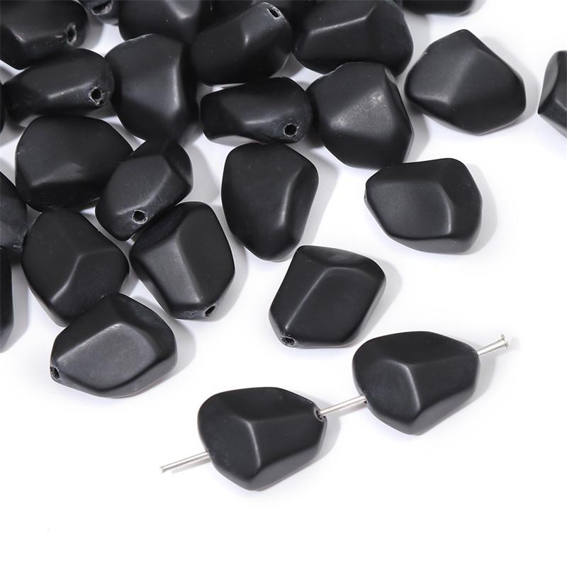 Матовые ограненные бусины из плоского камня из хрустального стекла для изготовления украшений своими руками, разных цветов